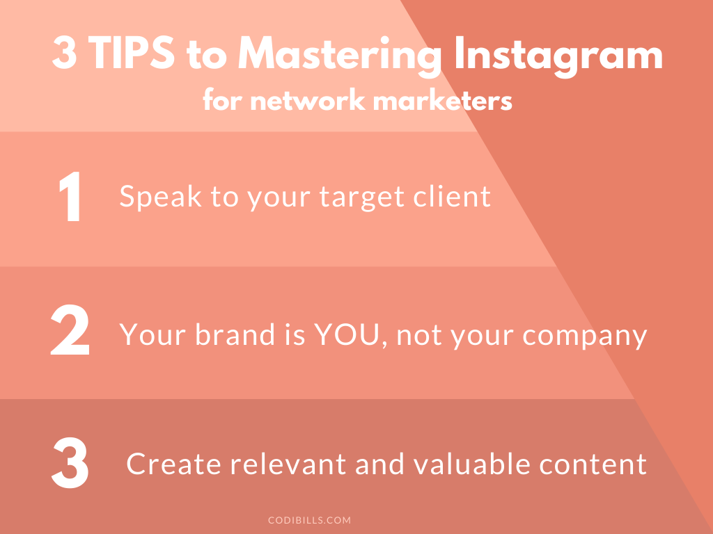 Isn't it crazy to think that Instagram was born only ten years ago? It's hard to image life without it. The good news for the network marketing industry is that it has become a great tool to connect with your clients and find new ones.