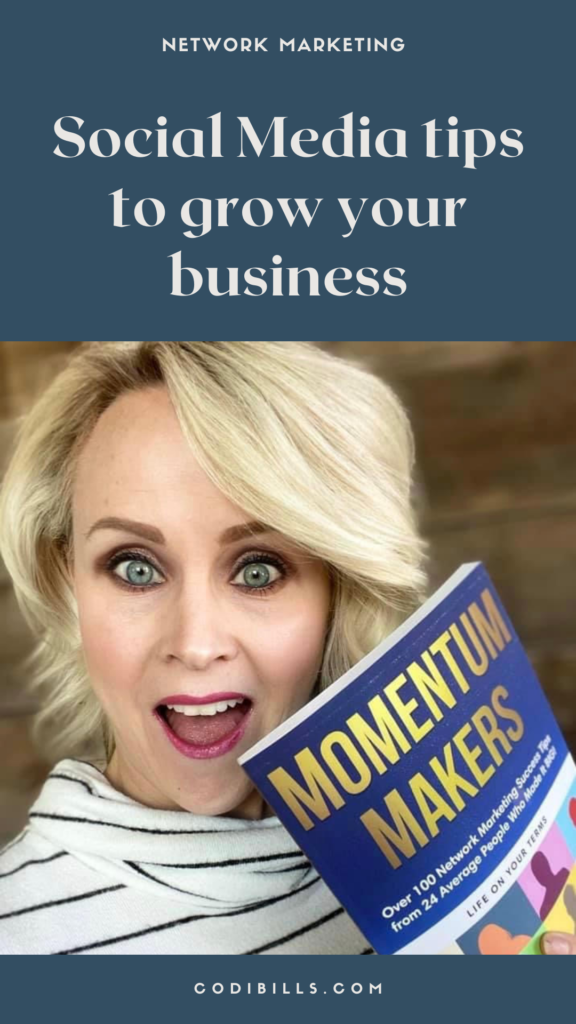 I'm excited to announce that the book I co-authored has launched! The title is “Momentum Makers” and it focuses on how to use social media to grow your network marketing business. Couldn't we ALL use some help in that area!? There is a lot of great advice from the top earners in our industry. 